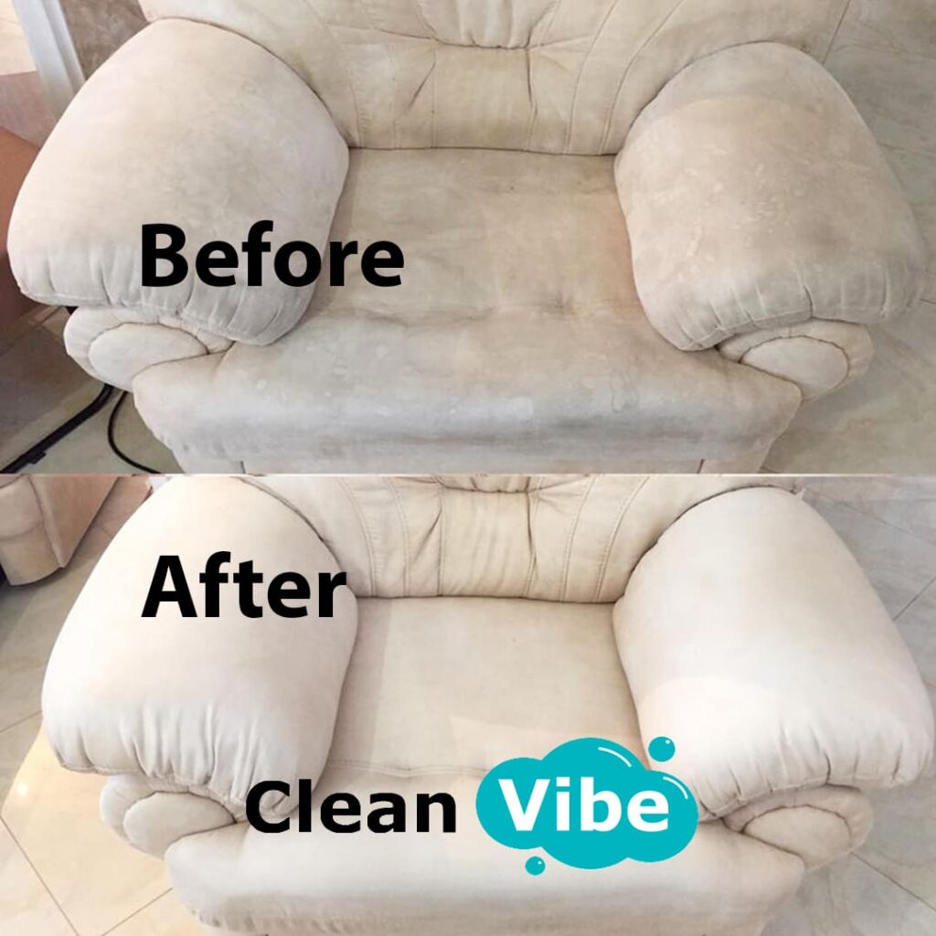 Pet Stain and Odor Removal for Upholstered Armchairs