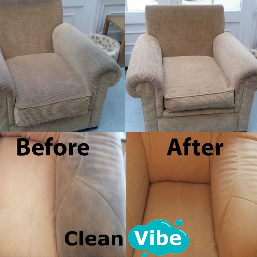 Professional Armchair Steam Cleaning Service