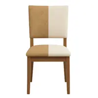 Upholstered back chair sanitized and restored to original look
